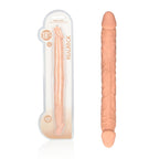 Shots Toys REALROCK Double Dildo 18 Inch Flesh Shots Toys