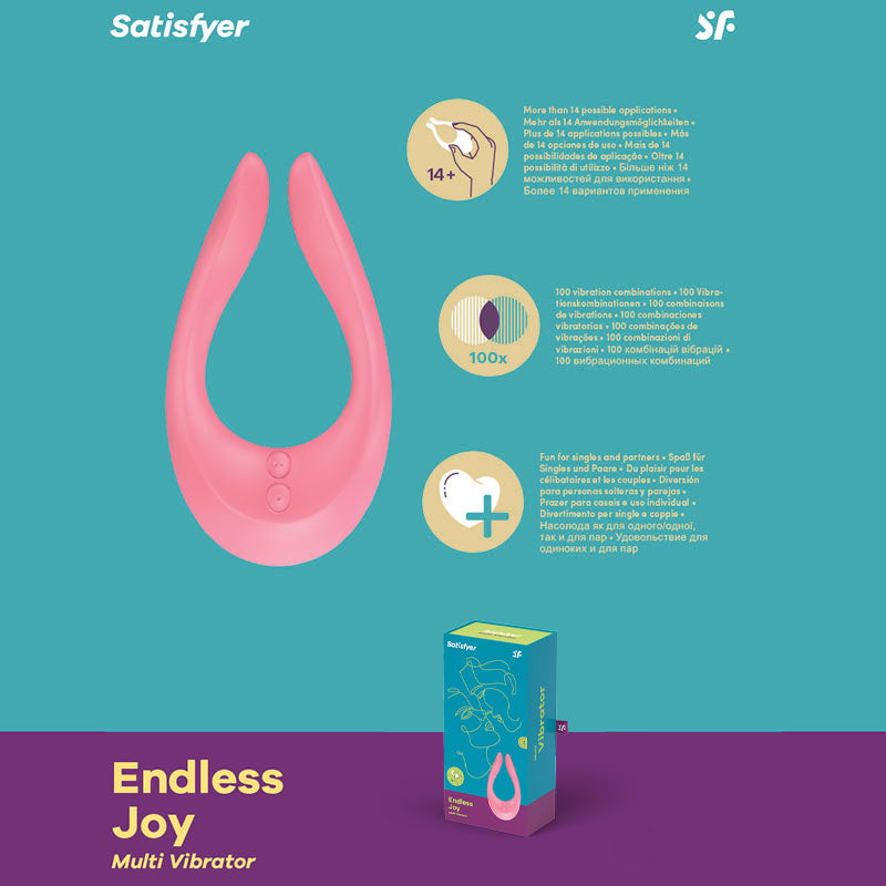Satisfyer Endless Joy USB Rechargeable Couples Stimulator Satisfyer