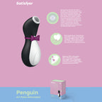 Satisfyer Penguin Touch Free USB Rechargeable Clitoral Stimulator Satisfyer