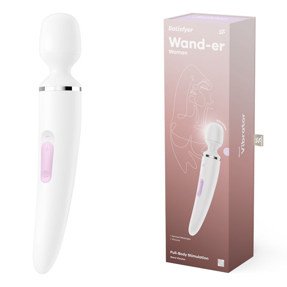 Satisfyer Wand Er Woman USB Rechargeable Massager Wand Satisfyer