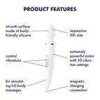 Satisfyer Wand Er Woman USB Rechargeable Massager Wand Satisfyer