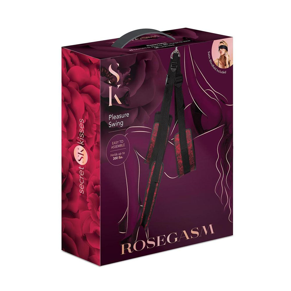 Secret Kisses ROSEGASM PLEASURE SWING Black / Red Secret Kisses
