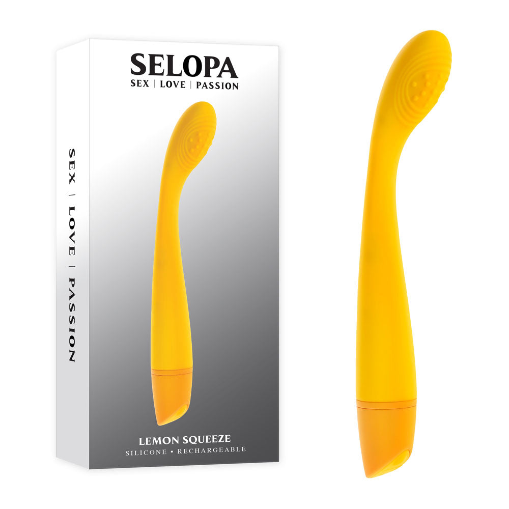 Selopa LEMON SQUEEZE USB Rechargeable Vibrator Selopa
