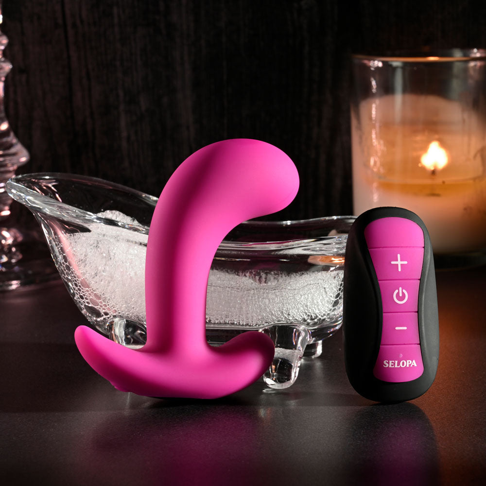 Selopa HOOKING UP USB Rechargeable Vibrator With Wireless Remote Selopa