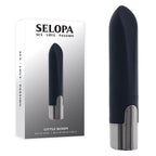 Selopa LITTLE BUDDY USB Rechargeable Vibrating Bullet Vibrator Black Selopa