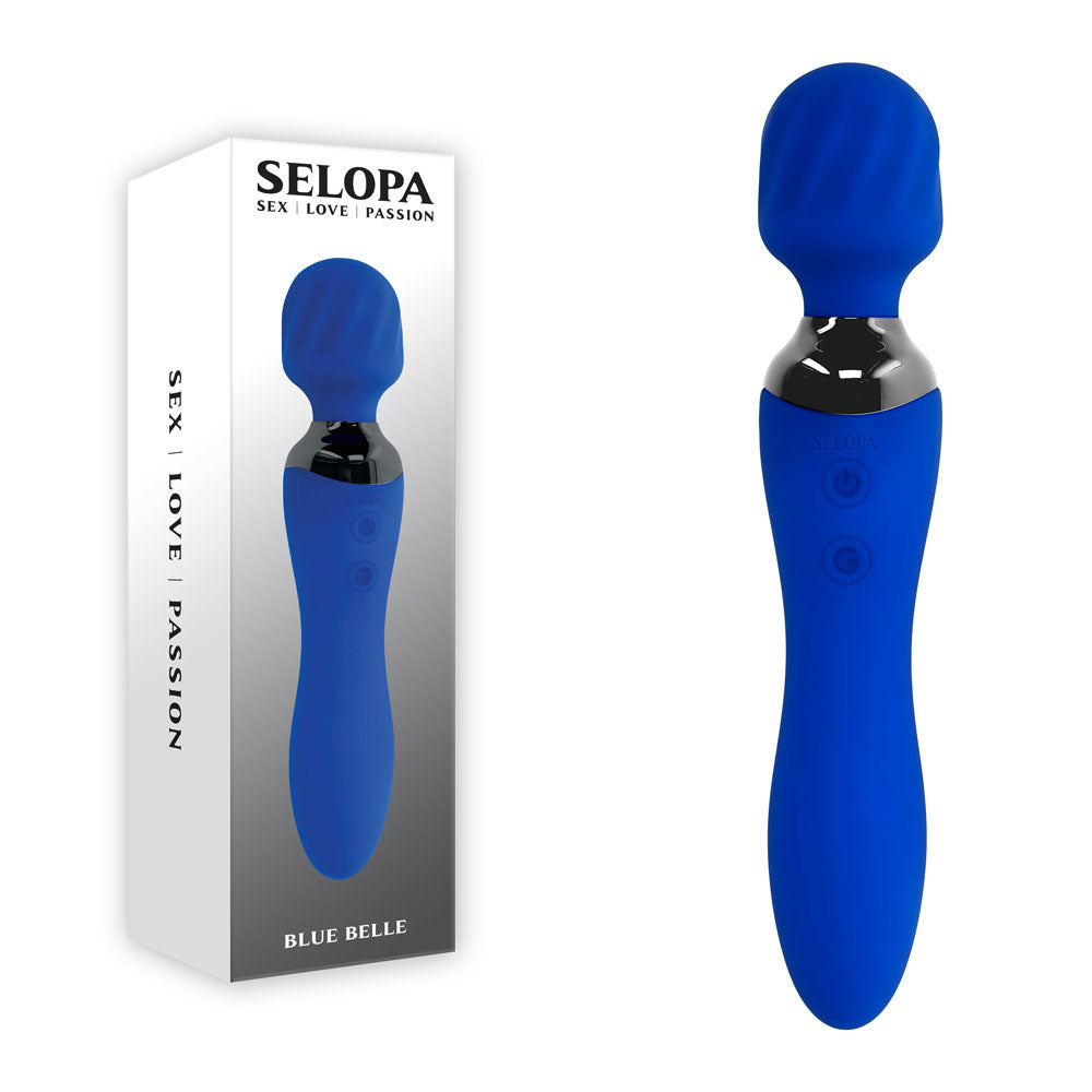 Selopa BLUE BELLE USB Rechargeable Massage Wand Selopa