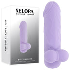Selopa BALLSY BULLET USB Rechargeable Bullet 9.2cm Purple
