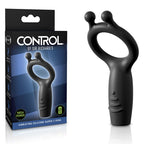 Pipedream Sir Richards Vibrating Silicone Super USB Rechargeable Vibrating Cock Ring Grey Pipedream
