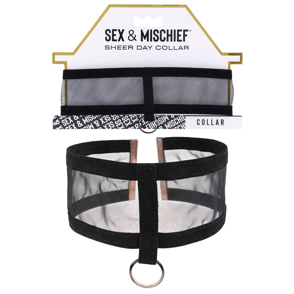 Sportsheets Sex & Mischief Sheer Day Collar
