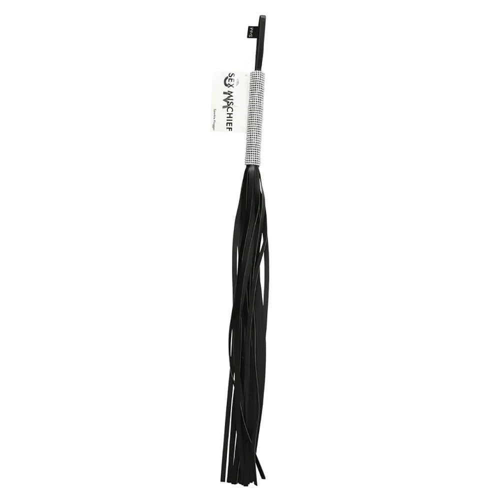 Sportsheets Sex & Mischief Sparkle Flogger Flogger Whip 78cm