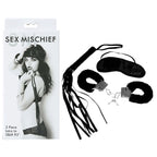 Sportsheets Sex & Mischief 3 Piece Intro To S&M Kit Beginner Bondage Kit 3 Piece Set