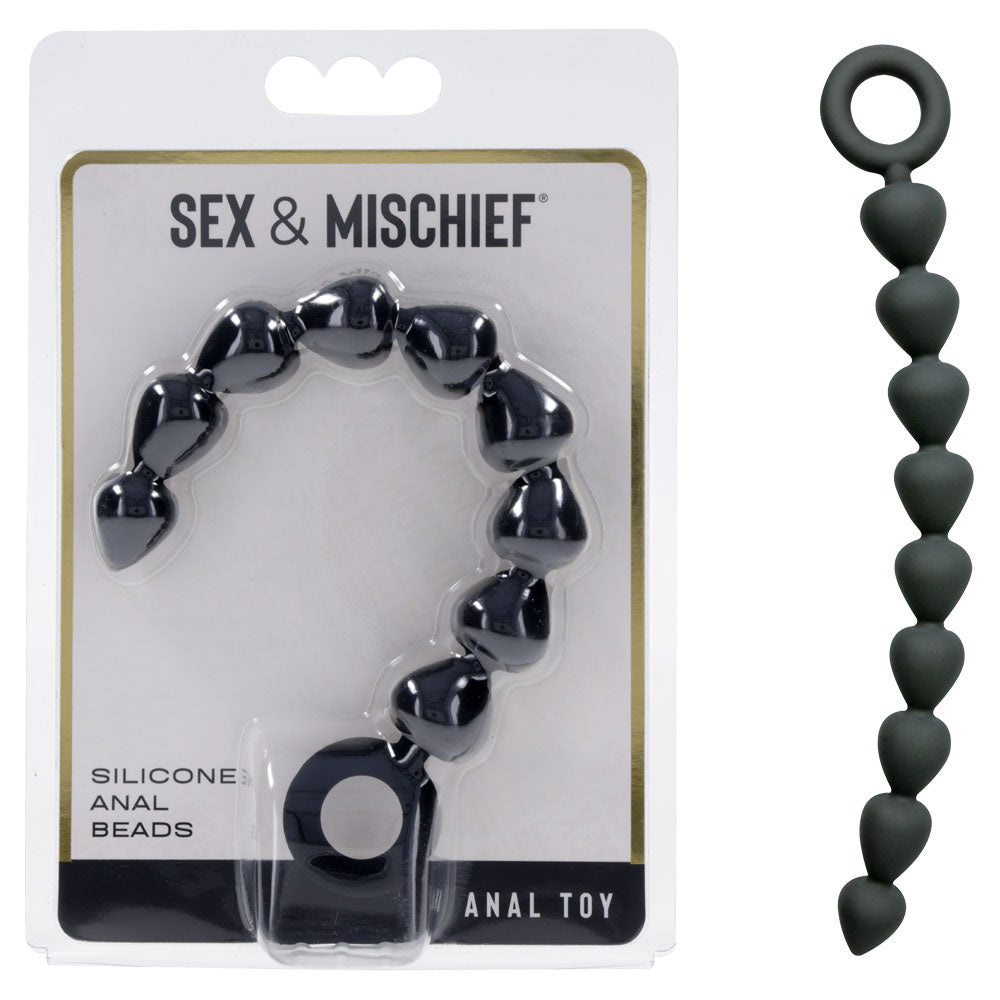 Sportsheets Sex & Mischief Silicone Anal Beads 22.9cm