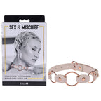 Sex & Mischief Peaches N CreaMe Ring Day Bondage Collar Peach