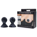 SPORTSHEETS Velvet Noir Silicone Nipple Suckers Set Of 2