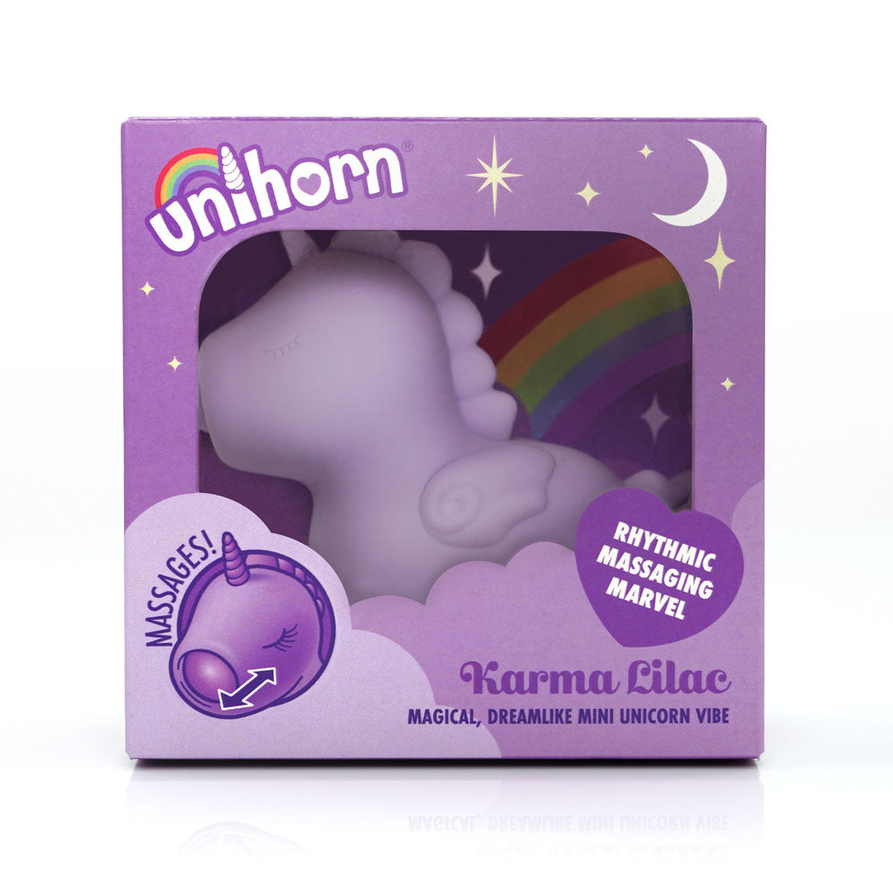 Creative Conceptions Unihorn Karma Lilac USB Rechargeable Flicking Stimulator Creative Conceptions