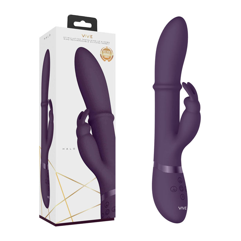 Shots Toys Vive Halo USB Rechargeable Rabbit Vibrator Shots Toys