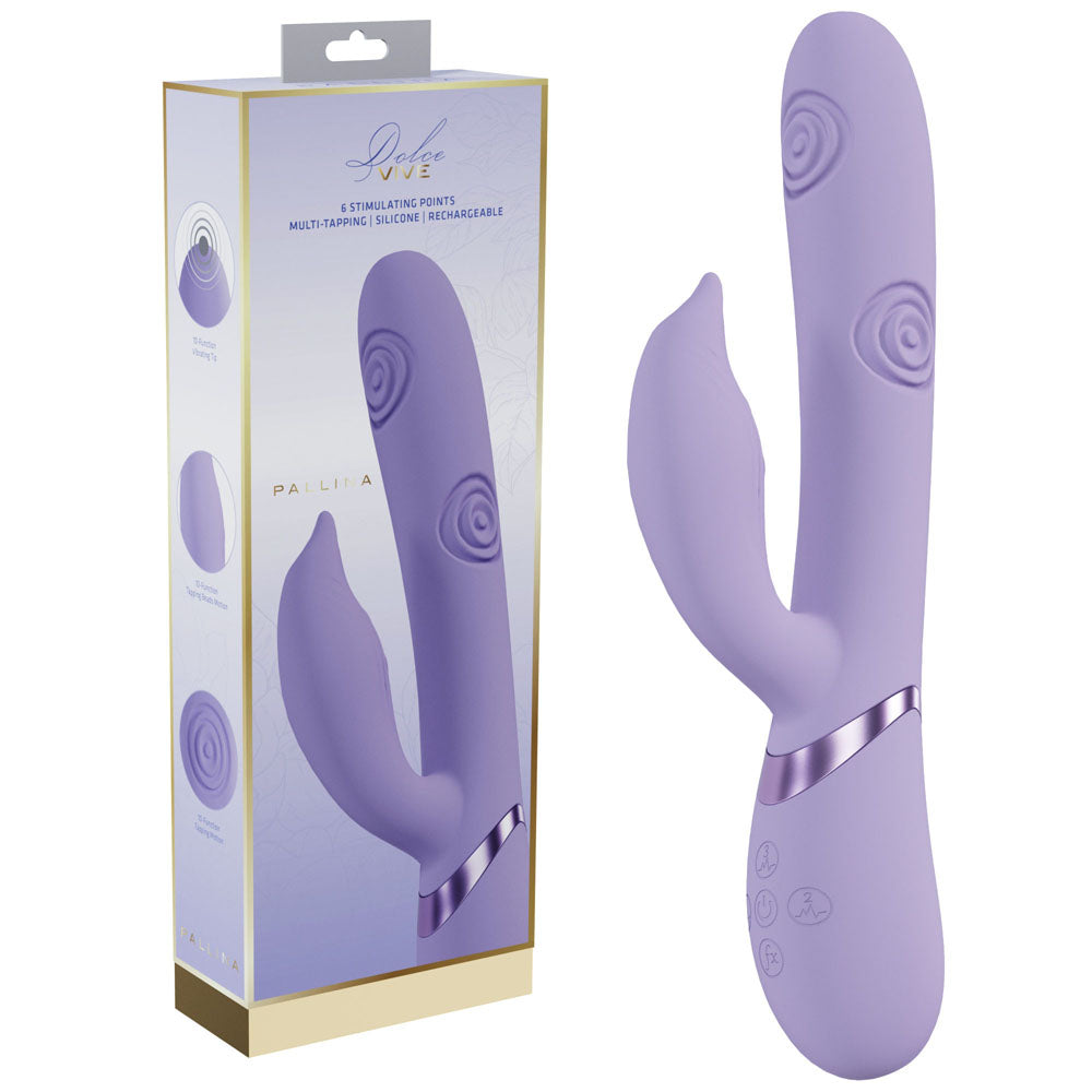 Shots Toys VIVE Pallina USB Rechargeable Tapping Rabbit Vibrator Shots Toys