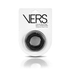 C1 Releasing VERS Liquid Silicone Weight Ball Stretcher Ring With Steel Core Black C1 Releasing