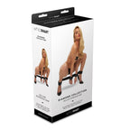 WhipSmart Diamond Bondage Bar Spreader Restraint Black WhipSmart