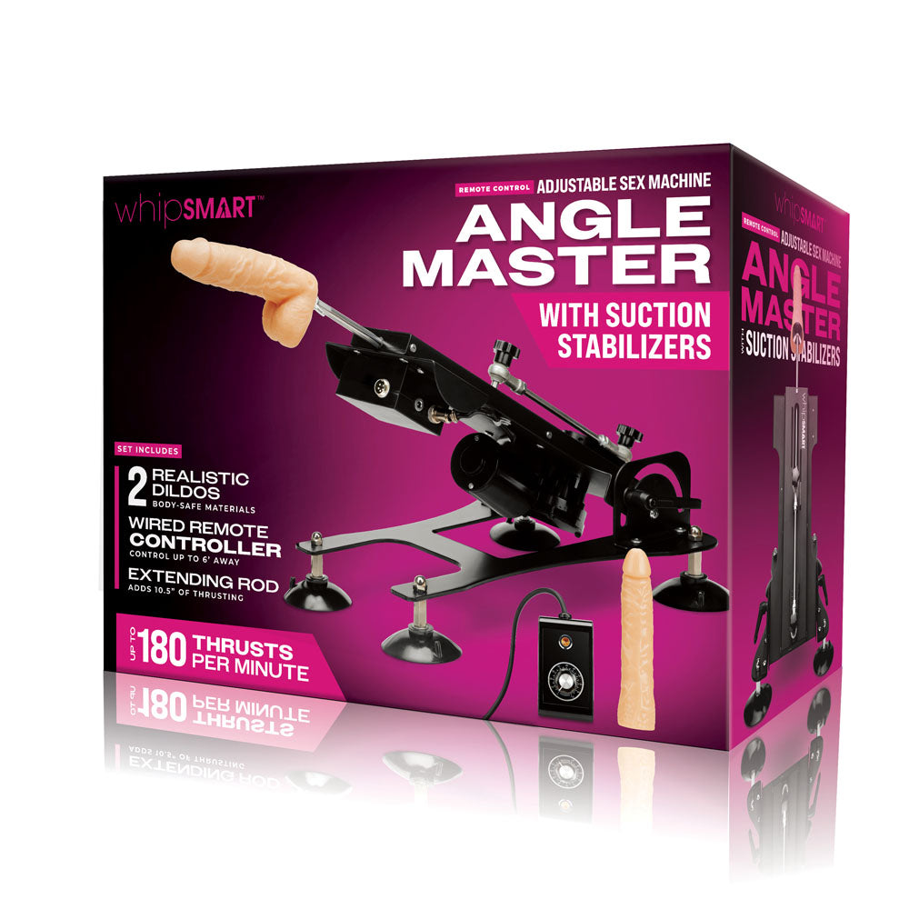 WhipSmart Angle Master Adjustable Sex Machine - Mains Powered Sex Machine WhipSmart