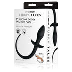 WhipSmart Furry Tales Silicone Butt Plug With Doggy Tail WhipSmart