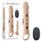 Zero Tolerance BIG BOY EXTENDER Light USB Rechargeable Vibrating Penis Extension Sleeve Zero Tolerance