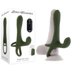 Zero Tolerance STRAP TAP & GO USB Rechargeable Vibrating & Tapping Penis Sleeve With Wireless Remote Zero Tolerance