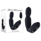 Zero Tolerance MR PROSTATE USB Rechargeable Prostate Massager With Wireless Remote 12.6cm Black