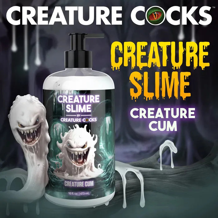 XR Brands Creature Slime By Creature Cocks Cum Lubricant 473ml Pump Bottle XR Brands