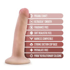 Blush Novelties Dr Skin Dr Lucas Silicone Dong 14cm - LOVVA