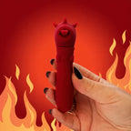 Creative Conceptions Unihorn Blaze Diablo USB Rechargeable Vibrating Bullet Vibrator - LOVVA