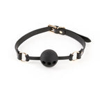 Fetish & Fashion Fran Breathable Mouth Restraint Black NS Novelties