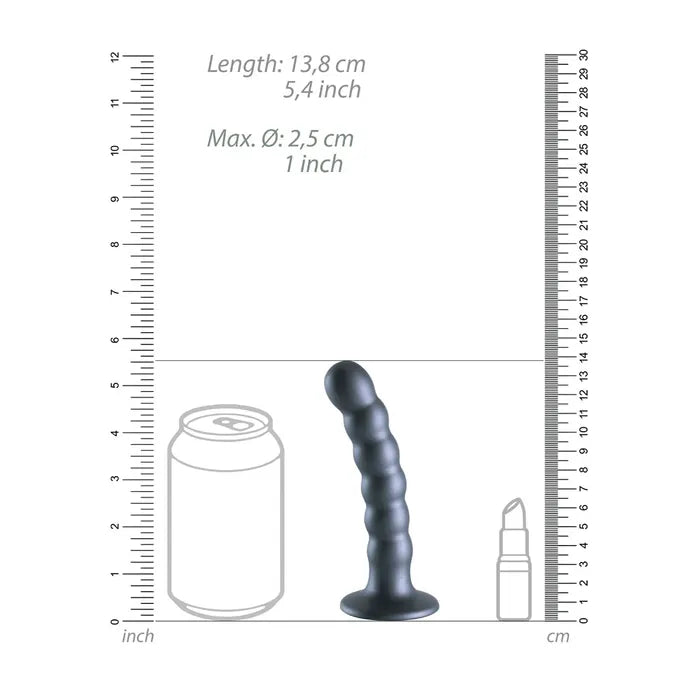 Shots Toys OUCH! Beaded Silicone G Spot Dildo 5 Inch Shots Toys