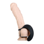 Zero Tolerance Vibrating Ball Cradle USB Rechargeable Vibrating Cock Ring Black Zero Tolerance