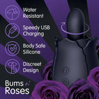 Creative Conceptions Skins Rose Buddies The Bums N Roses USB Rechargeable Anal Rimming Stimulator Creative Conceptions