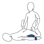 Pivot Positioning Bar Padded Position & Spreader Bar Black Sportsheets