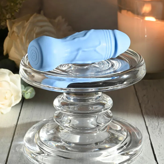 Gender X LIL BUDDY USB Rechargeable Mini Vibrator Light Blue Gender X