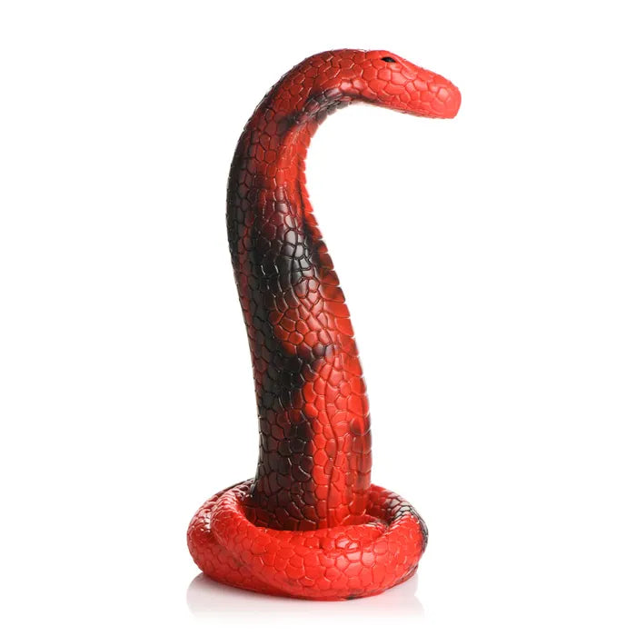 XR Brands Creature Cocks King Cobra Silicone Fantasy Dildo 21.4cm Red XR Brands