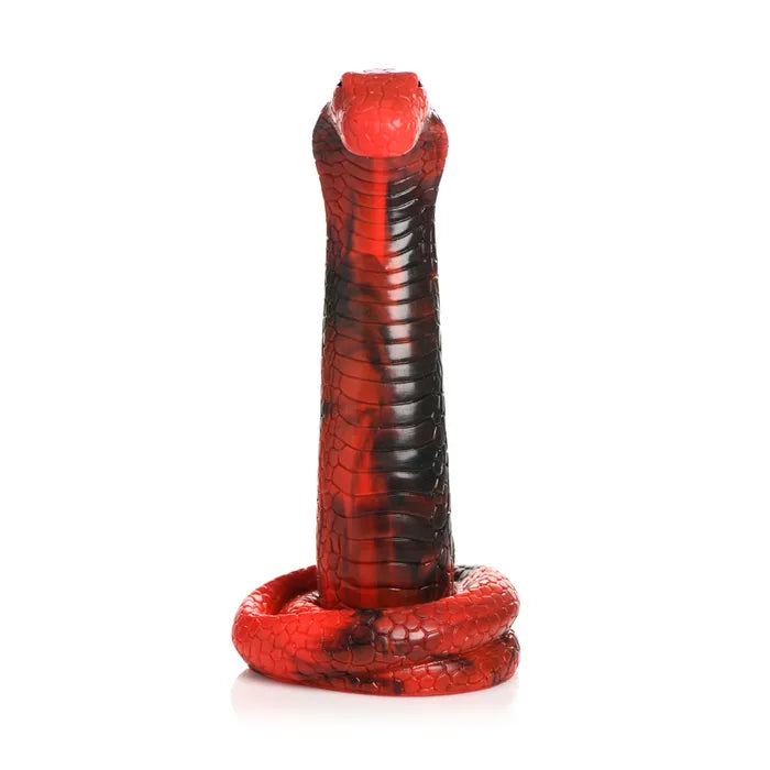 XR Brands Creature Cocks King Cobra Silicone Fantasy Dildo 21.4cm Red XR Brands