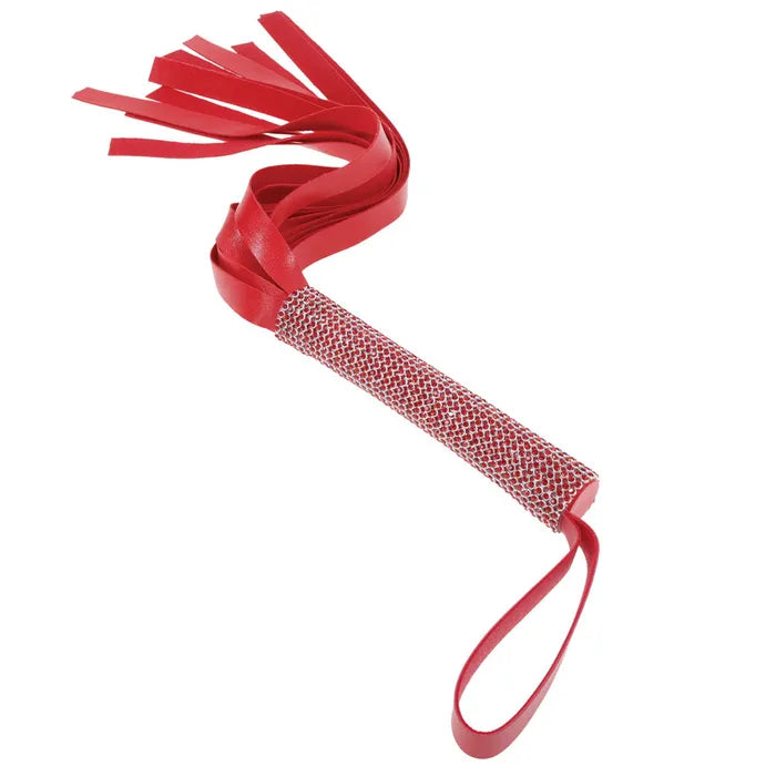 Sportsheets Sex & Mischief Amor Sparkle Flogger Whip 33cm