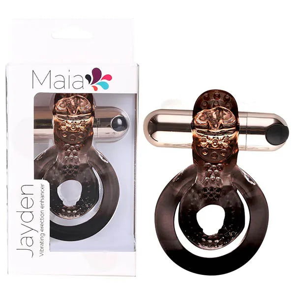 Maia Jayden USB Rechargeable Vibrating Cock & Ball Rings Maia Toys
