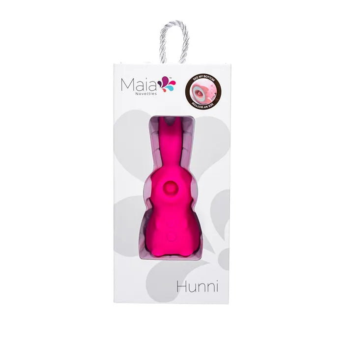 Maia HUNNI USB Rechargeable Sucking Licking & Vibrating Stimulator Maia Toys
