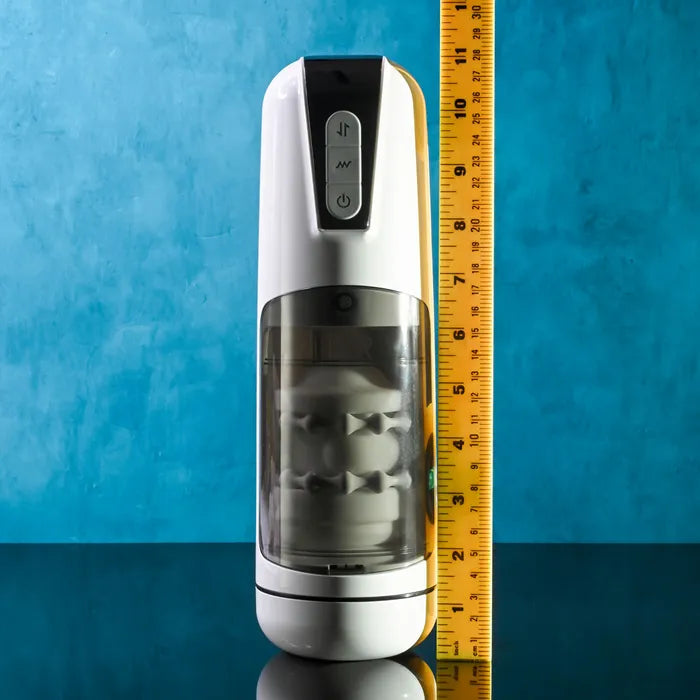 Gender X GET YOUR STROKE ON USB Rechargeable Thrusting & Vibrating Auto Masturbator Gender X