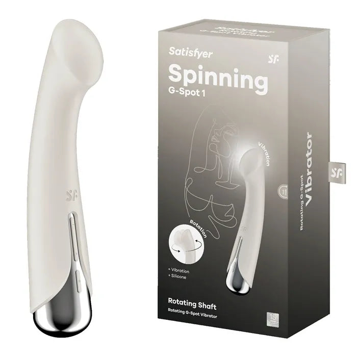 Satisfyer Spinning G-Spot 1 USB Rechargeable Rotating Vibrator 16.5cm Satisfyer