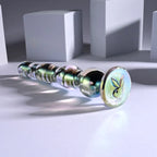 Playboy Pleasure JEWELS WAND Glass Dildo 20.3cm Clear Playboy Pleasure