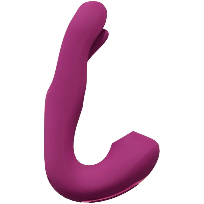 Shots Toys VIVE Yuna USB Rechargeable Flapping Vibrator With Air Pulsation Shots Toys