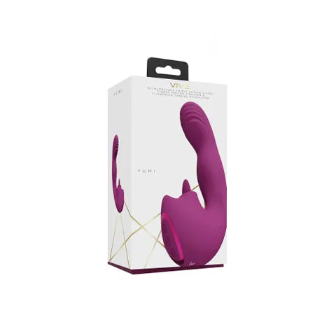 Shots Toys VIVE Yumi USB Rechargeable Triple Motor Vibrator Shots Toys