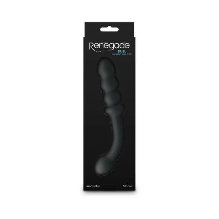 NS Novelties Renegade Duel USB Rechargeable Vibrating Double Ended Anal Wand NS Novelties