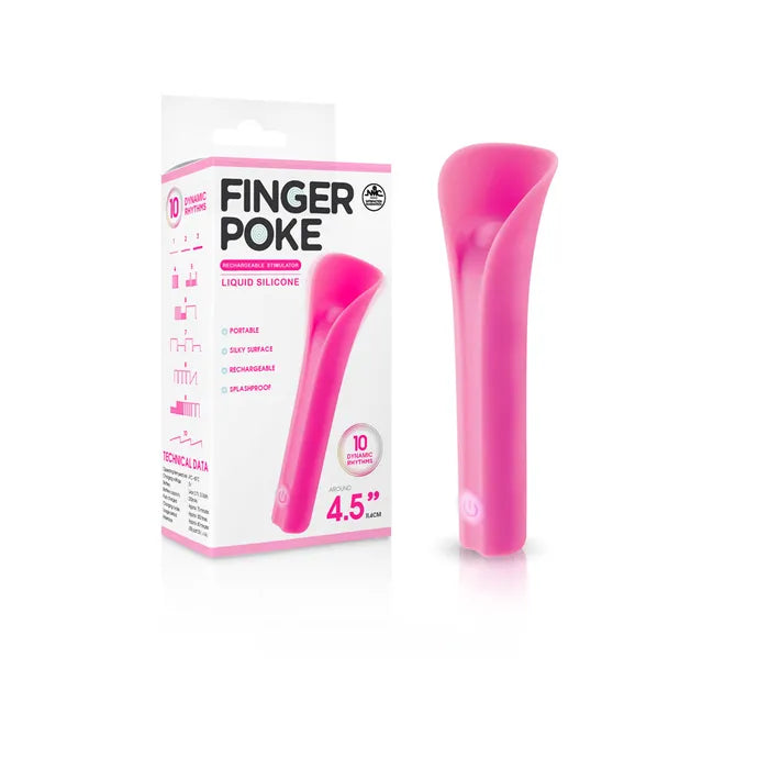 Excellent Power Finger Poke USB Rechargeable Bullet Vibrator 11.4cm