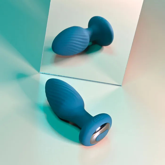 Playboy Pleasure SPINNING TAIL TEASER USB Rechargeable Vibrating & Rotating Butt Plug With Wireless Remote Playboy Pleasure